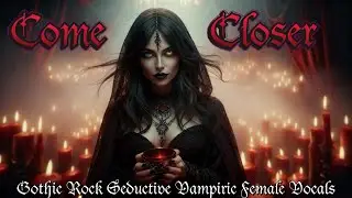 Come Closer 🩸 Gothic Rock Doom Metal | Seductive Vampiric Female Vocals & Dark Ritual