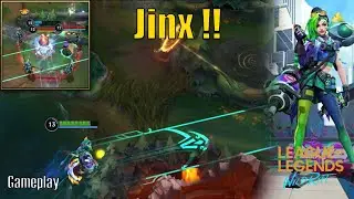 Wild Rift Jinx & Rakan vs Caitlyn & Alister Dragon lane (MVP)