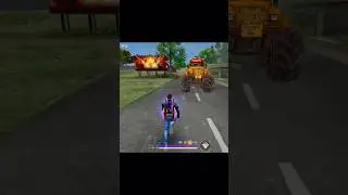 New Trick in fire monster truck | free fire max #mkgamerytofficial