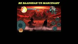 Shadow Fight 2 Powerfull 🔥🔥 Evil Goku Magic RK BAADSHAH Fight 💪💪 With MarCenary || #Short #Shorts ||