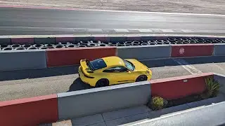 Porsche GT3 992 at Exotics Racing Speed Vegas
