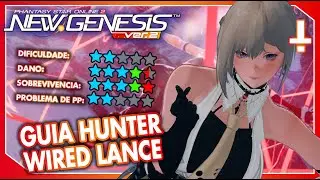 Guia Hunter Wired Lance, Skill Tree, Tech Arts, Anel e EX Style! | PSO2NGS