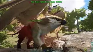 Ark | Extinction Core Alpha Griffin Tame | The Volcano Map | S1E2