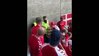 Denmark fan with 12 Beers🍺🍺 #shorts