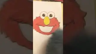 Elmo drawing please like share and subscribe to my channel 💟💓💝