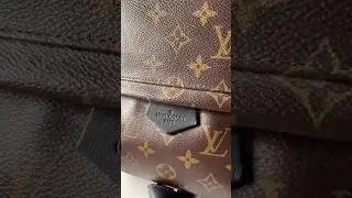 LOUIS VUITTON Monogram Coated Canvas Palm Springs MM Backpack w/GHW 🐻