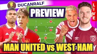 Manchester United vs West Ham Prediction & Match Preview #mufc