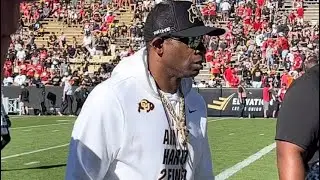 Deion Sanders and Team going in before the game started | Life and Football