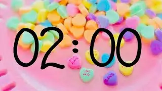 Valentine&rsquo;s Day ❤️ 2 Minute Countdown Timer With Music 🎵