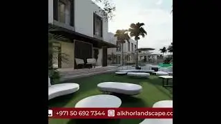 Residential Landscape Design UAE  #gardendesign #landscapedesign  #architecture