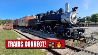 🚂 Trains Connecting at the French Lick Scenic Railway | Railfans&rsquo; Dream Moment!
