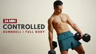Every Round Changes | 34-Minute NO-Repeat Dumbbell Workout (No Jumps)