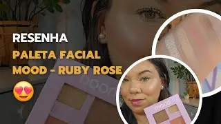 PALETA FACIAL MOOD DA RUBY ROSE: VALE A PENA OU NÃO?! ✨️