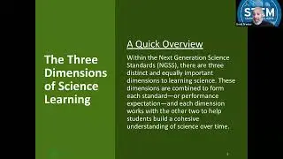 The 3 Dimensions of the Next Gen Science Standards