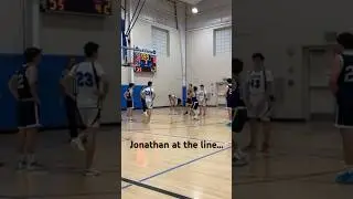 Perfect at the line...all net.