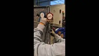 Danfoss iCO2 : &eacute;tape du test d'&eacute;tanch&eacute;it&eacute; &agrave; l'azote. On pousse &agrave; 0.9xPs de l'&eacute;vaporateur.