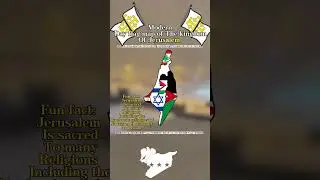 Modern day map of Jerusalem #trending #youtubeshorts #shorts #history #education #mapping