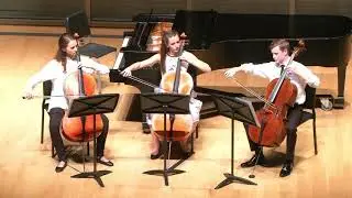 J.S. Bach - Gamba Sonata No. 1 in G major, BWV 1027 (for 3 cellos)