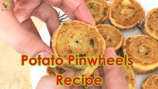 Potato Pinwheels Recipe - Samosa pinwheels Special Ramadan Recipe - Saimis Kitchen