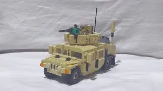 Third-Party LEGO Humvee MOC Set Review