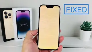 Как исправить желтый экран на iPhone