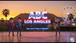 ABC Los Angeles | Alphabet Songs for Kids | Preschool Learning