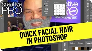 Добавление эффектов для волос в Photoshop с участием Стива Кэплина // Три минуты максимум