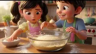 🍕✨ Leo & Mia&rsquo;s Kitchen Tales | Episode 2: The Magic of Mini Veggie Pizzas