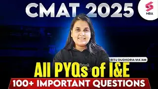 CMAT 2025 Innovation & Entrepreneurship PYQs Class | Master CMAT Imp Questions with Ritu Dudhoria