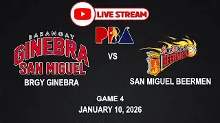 LIVE NOW! BRGY GINEBRA vs SAN MIGUEL | PBA SEMIFINALS | January 10, 2026 | NBA2K24 Simulation Only