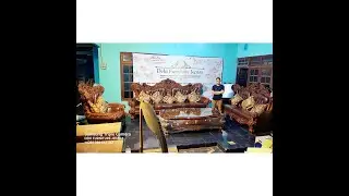 KURSI TAMU MEWAH KUALITAS TERBAIK 421 SOFA JEPARA TERBARU 2021-Sofa Jati Jepara #shorts#kursiklasik