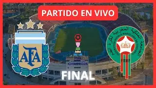 🔴ARGENTINA vs MARRUECOS EN VIVO - FINAL 🔥 COPA MUNDIAL SUB20