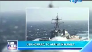 USS Howard, to arrive in Manila