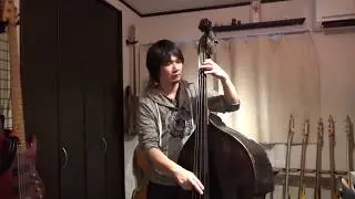 【ウッドベース】『BLUE BOSSA』Bass Solo