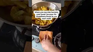 OCD(obsessive cleaning disorder)😂 Sab saaf chahiye🫧#funny #comedy #cleaning #ocd #kitchen #momlife