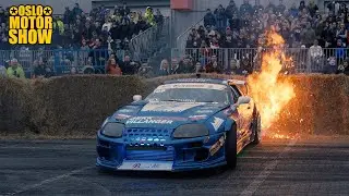 OSLO MOTORSHOW STÅR I BRANN | Årets siste forestilling