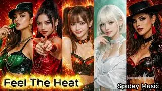 THE SPICE UNIT - Feel The Heat | New Global AI Girl Group 2026 | Latin Pop / K-Pop Fusion)