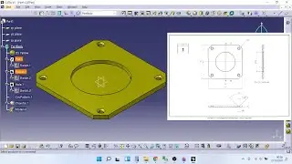 CATIA EXERCISE-1 | BEGINNER TUTORIAL