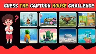 HOME SWEET HOME! 🏠 Can You Guess the Cartoon House?