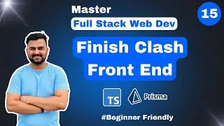 Clash front end - 15 Master Full-Stack with Next js, Shadcn UI , TailwindCss