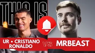 LIVE: UR • Cristiano Ronaldo vs MrBeast Sub Count Battle (Cristiano Ronaldo New Channel)