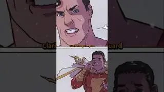 Shazam Reveals His Identity To Superman