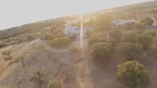 Flying FPV drone in Italy, Puglia, Alberobello, Terra dei Trulli (Unesco World Heritage Site)
