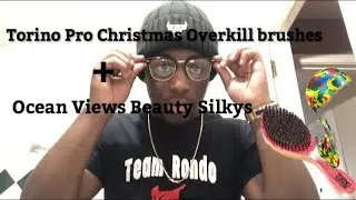 New Torino Pro Christmas Overkill Brushes + New Ocean Views Beauty Silkys Review 🔥