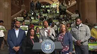 Southeast Queens Leaders and Rochdale Village Residents Rally in Albany to Oppose 57% Rent Hike