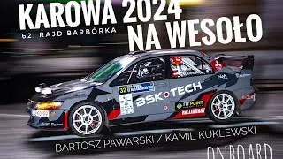Nieszablonowa KAROWA 2024 - Bartosz Pawarski/Kamil Kuklewski Mitsubishi Lancer Evo IX dla kibic&oacute;w :)