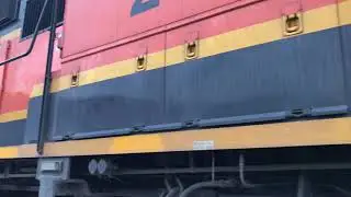 BNSF EMD SD75M #271 run up at Roosevelt WA, ROOINB, 4-1-21