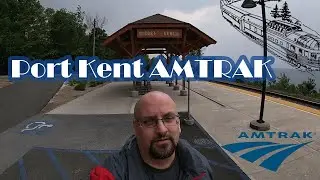 Port Kent, New York  - Amtrak Station Full Tour #travel #train #newyork