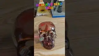 Our popular #gothic Blood Rose #resinskull #resin #skull #resinart #shorts #viral #epoxy #viralvideo