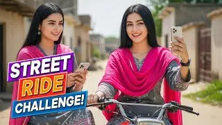 Bike Ride Challenge | Pakistani Village Girl Vlog #bikeridechallenge #pakistanivlog #villagelife